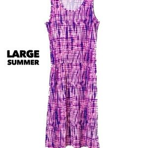 Summer Tie Dye Dress